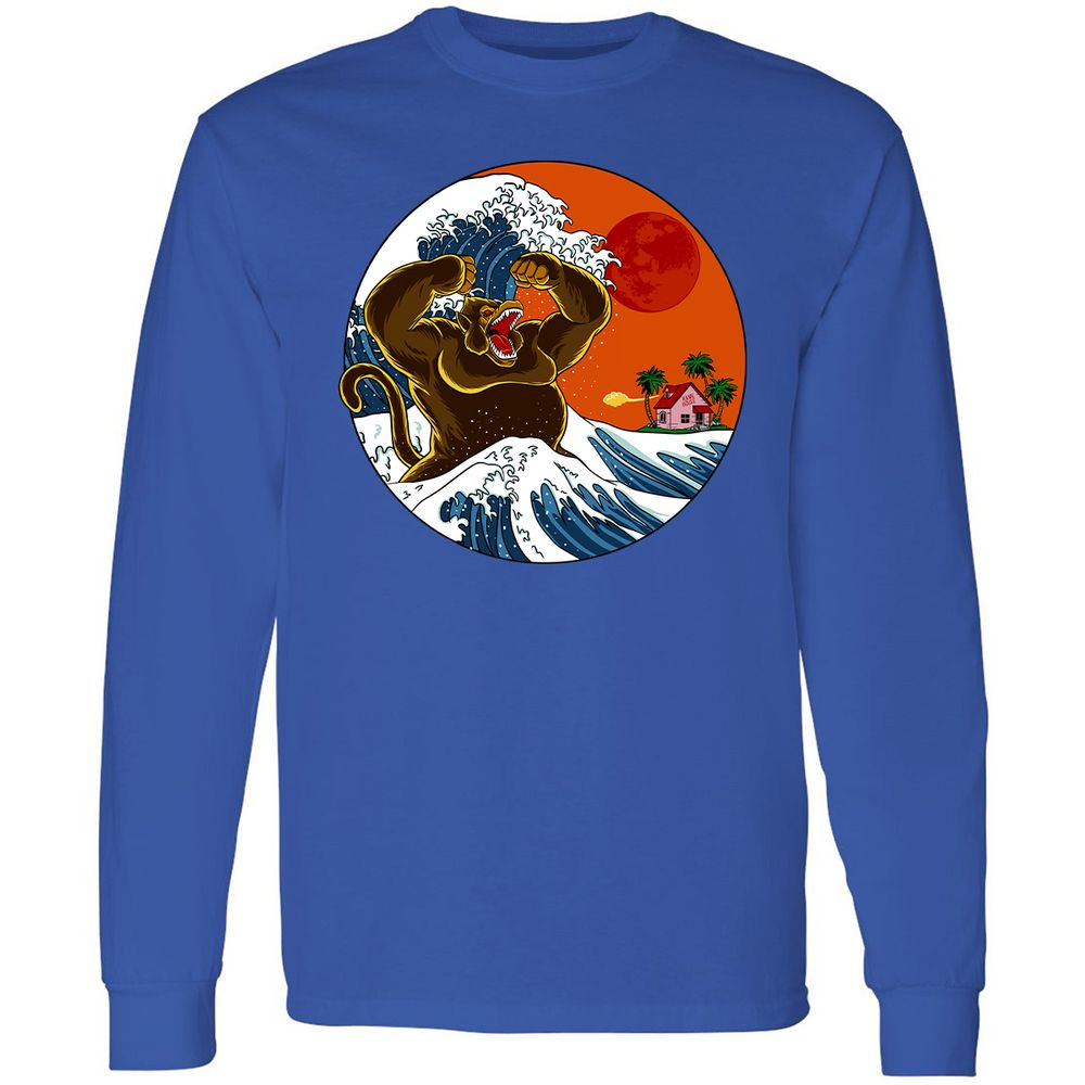 Long Sleeve T-Shirt - KAMM9BFH - Royal - 8