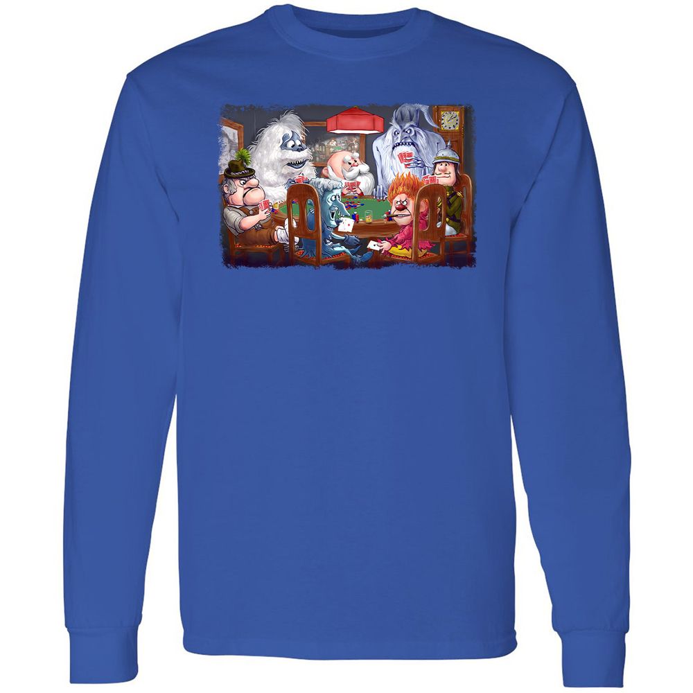 Long Sleeve T-Shirt - M5FVMF97 - Royal - 8