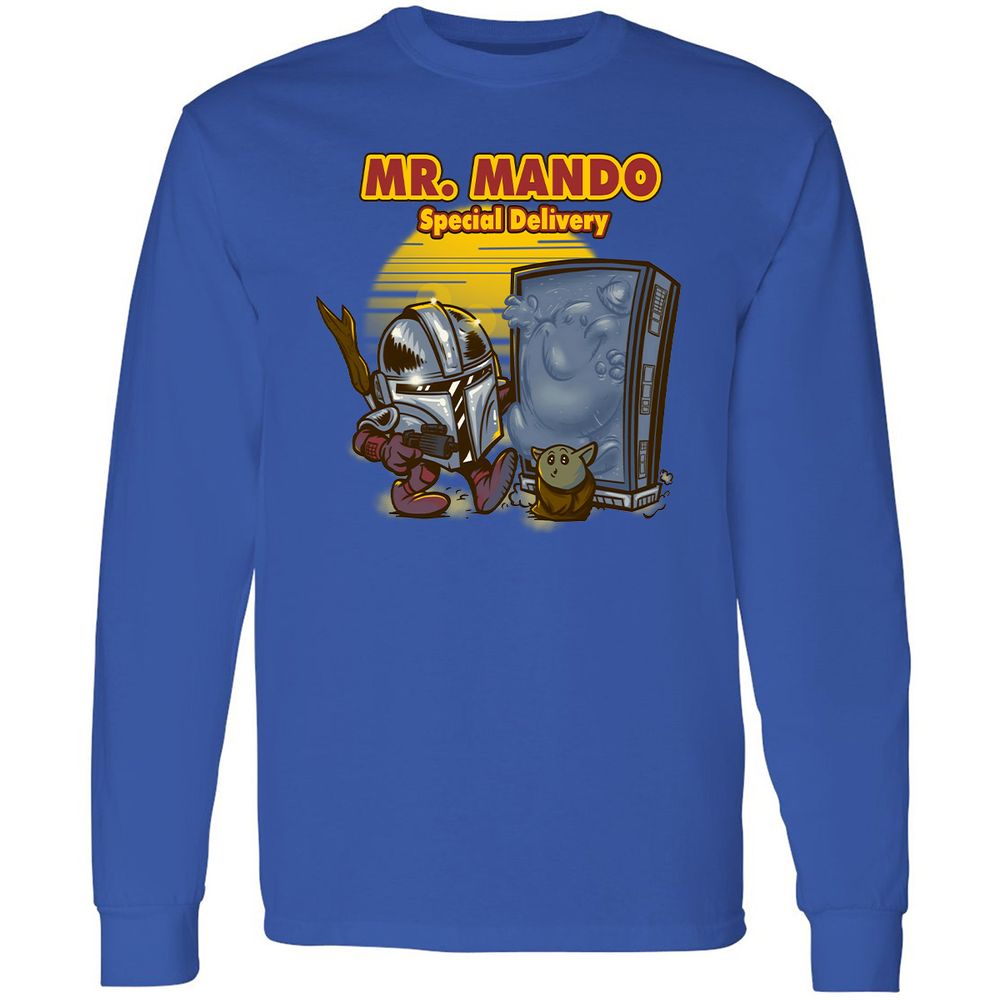 Long Sleeve T-Shirt - ZZYXTF61 - Royal - 8