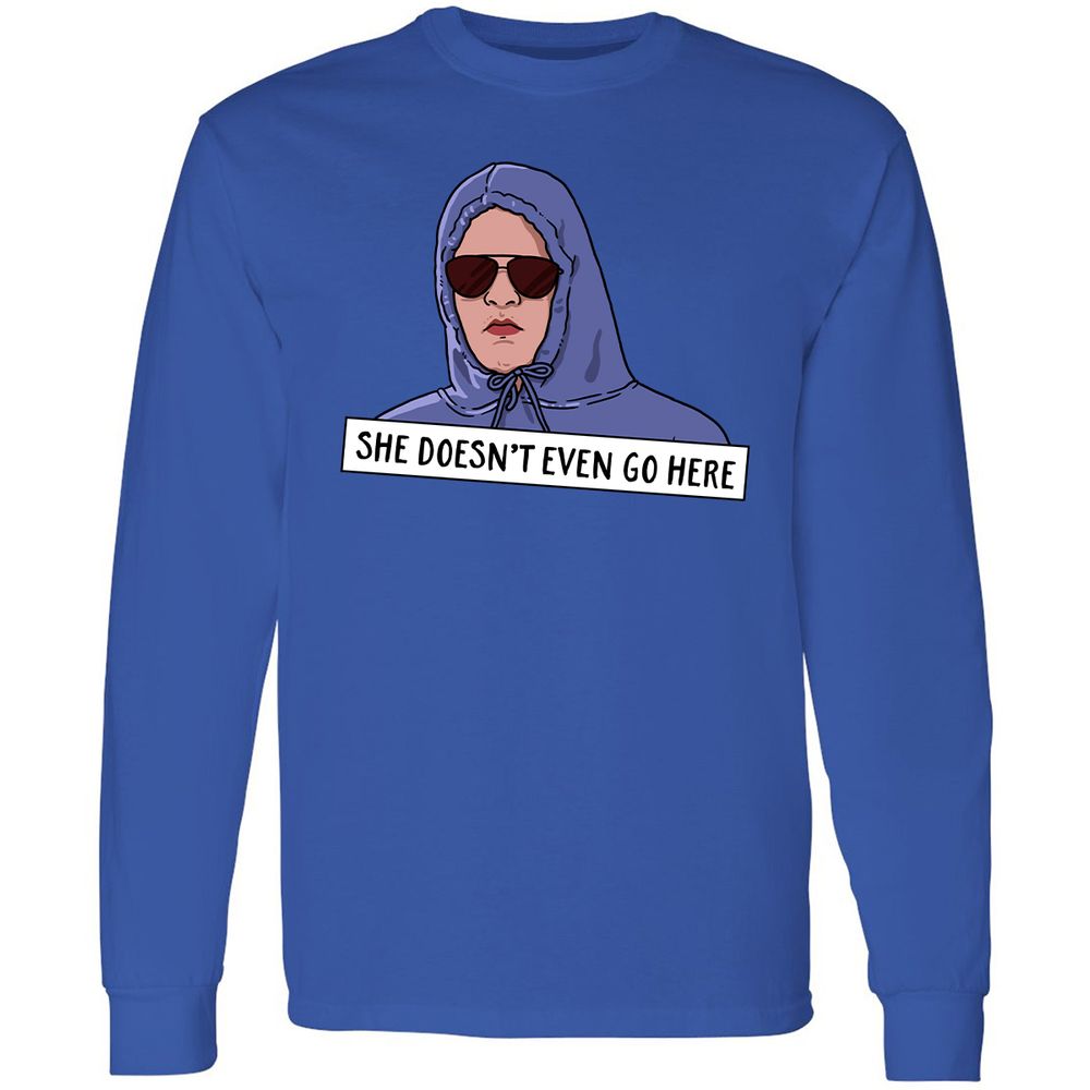 Long Sleeve T-Shirt - H4DU8SNT - Royal - 8