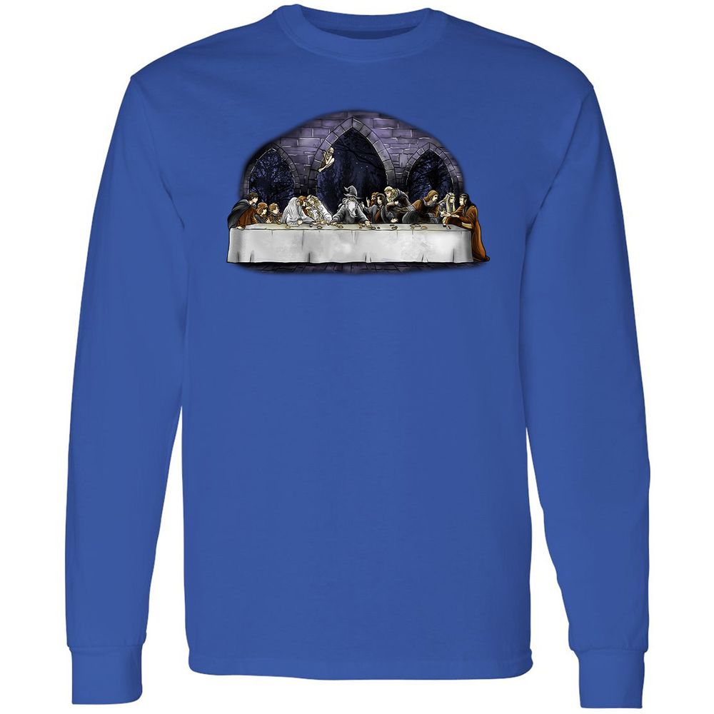 Long Sleeve T-Shirt - ZB3AHBG5 - Royal - 8