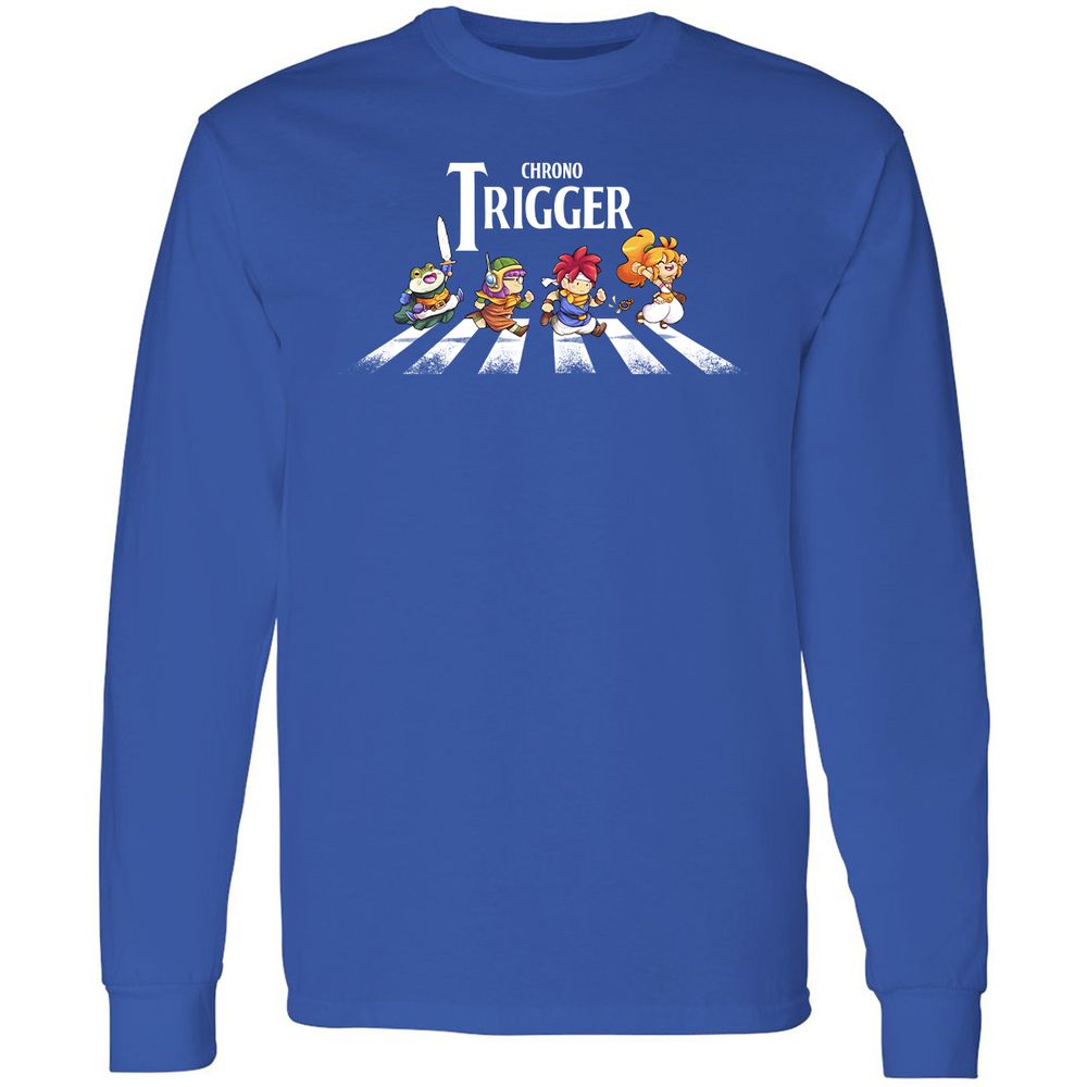 Long Sleeve T-Shirt - G72Z7BCP - Royal - 8