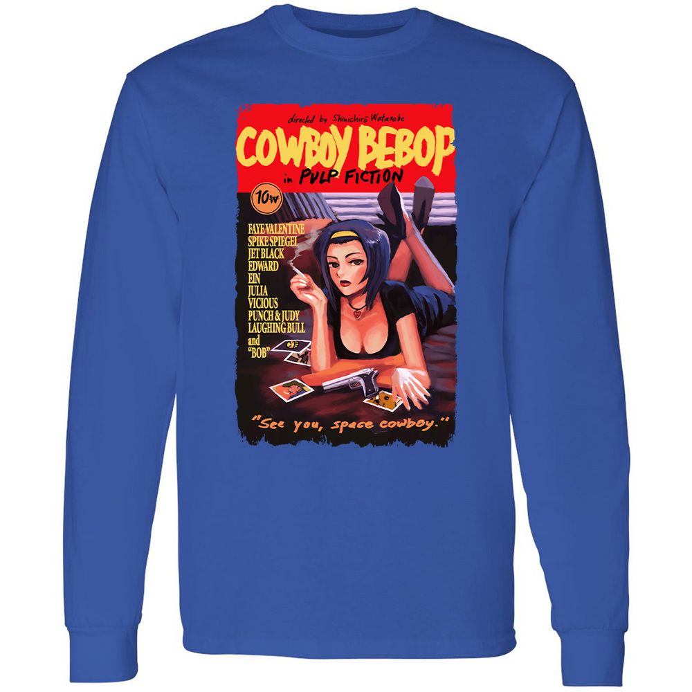 Long Sleeve T-Shirt - FUFPC6JP - Royal - 8