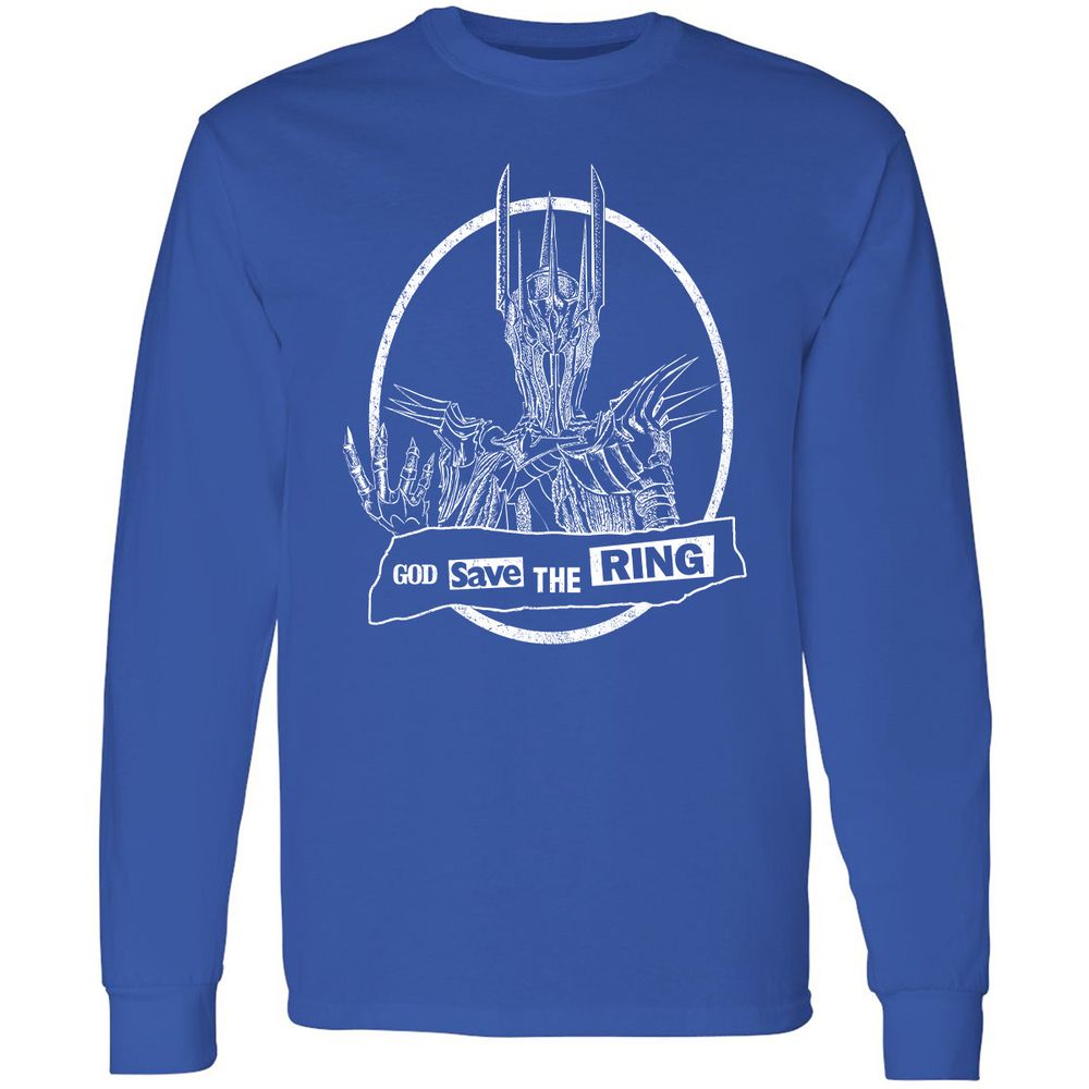 Long Sleeve T-Shirt - QKGHTW6J - Royal - 8