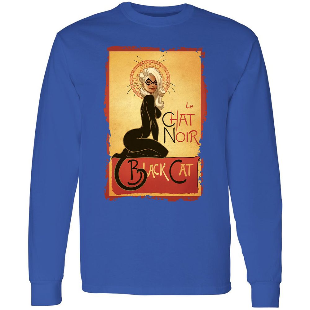 Long Sleeve T-Shirt - 3UJBZURZ - Royal - 8