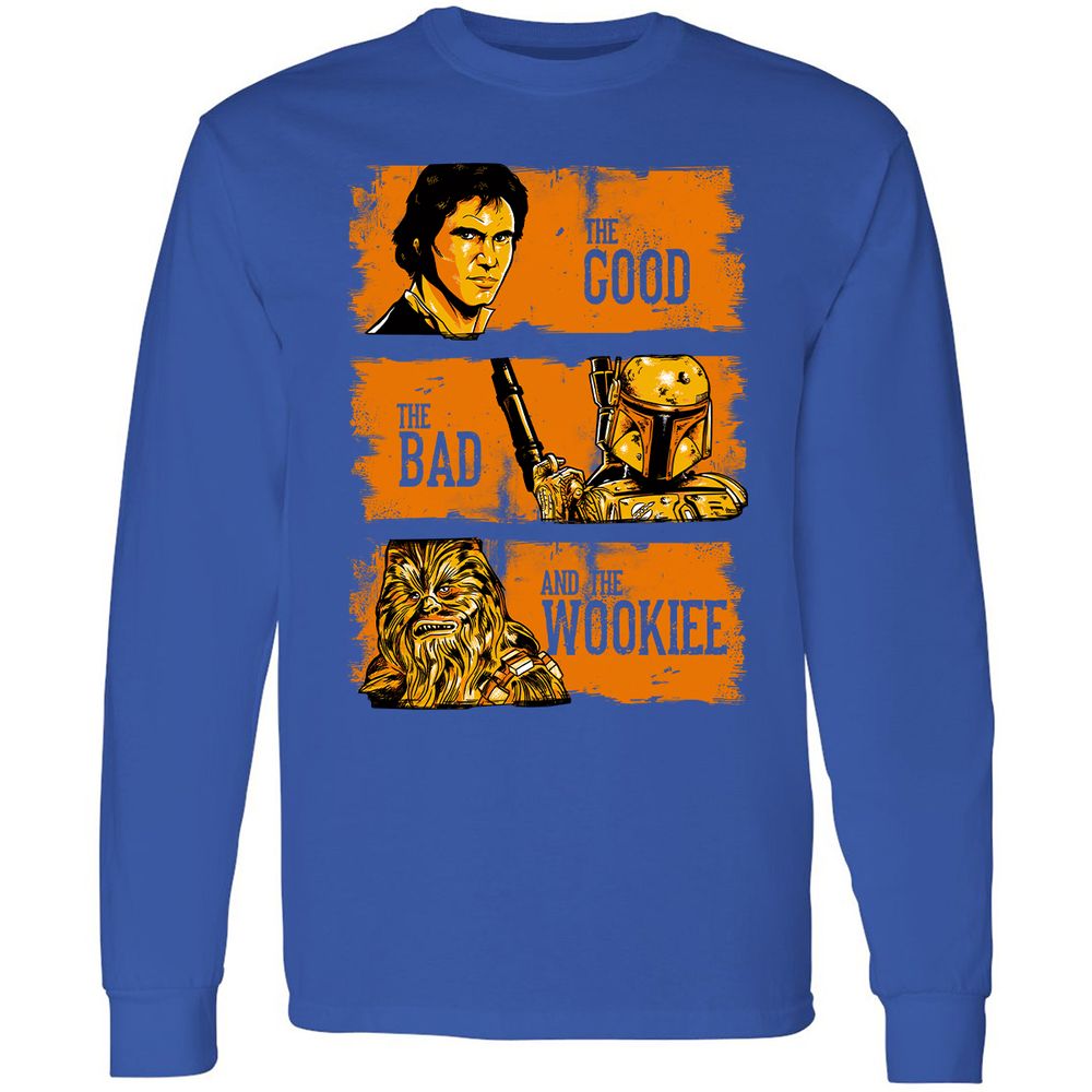 Long Sleeve T-Shirt - QJRUFBGT - Royal - 8