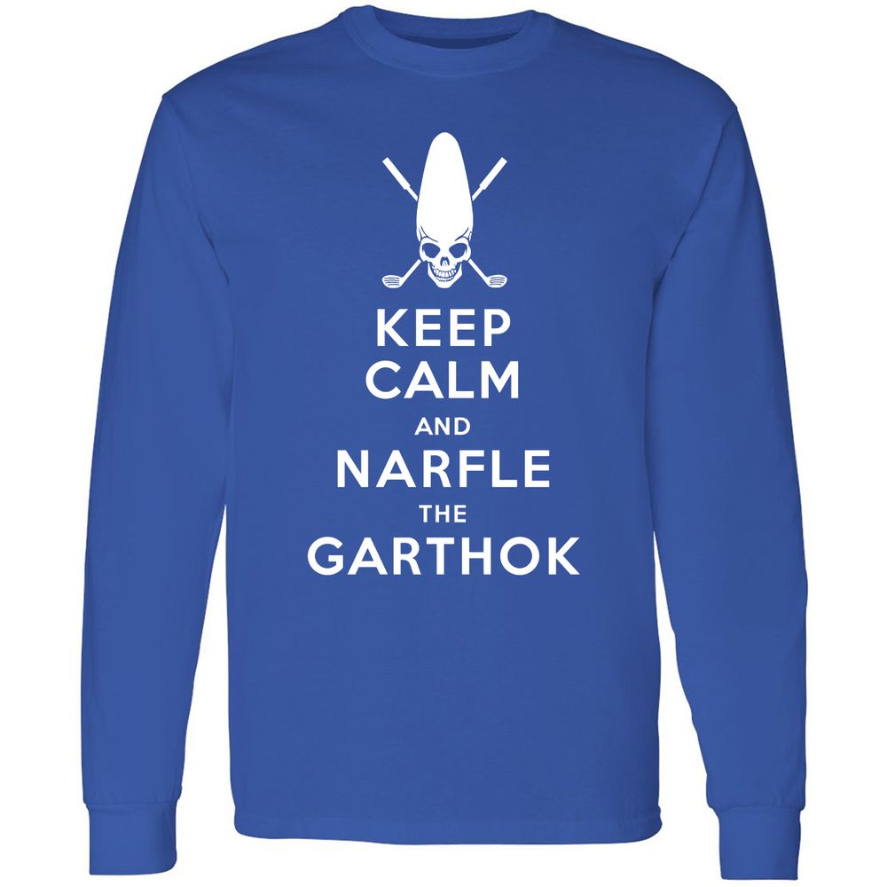 Long Sleeve T-Shirt - T8EU66P3 - Royal - 8