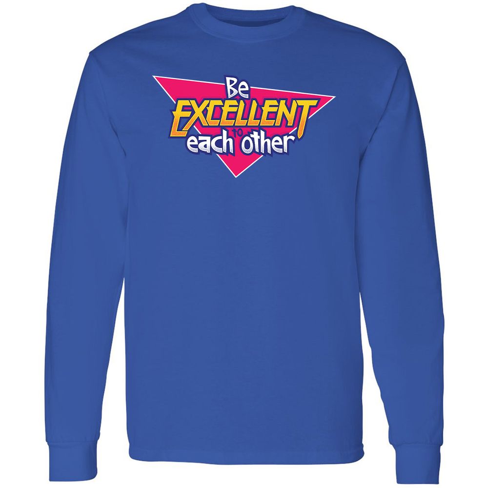 Long Sleeve T-Shirt - DE4ALZ73 - Royal - 8