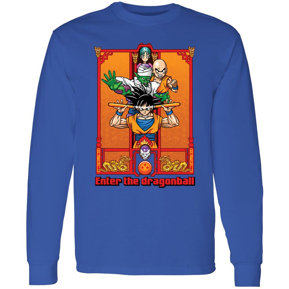 Long Sleeve T-Shirt - 7C3RNEKR - Royal - 8