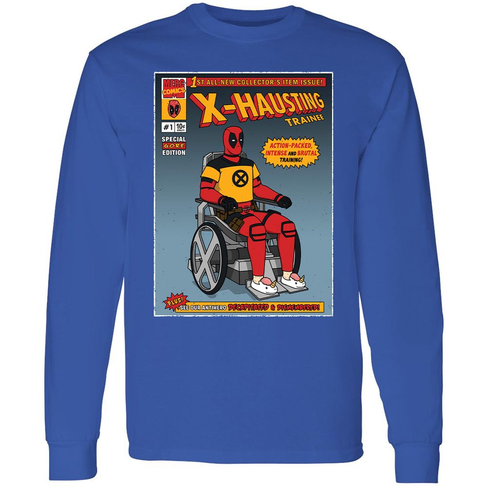 Long Sleeve T-Shirt - NWHKGTDN - Royal - 8