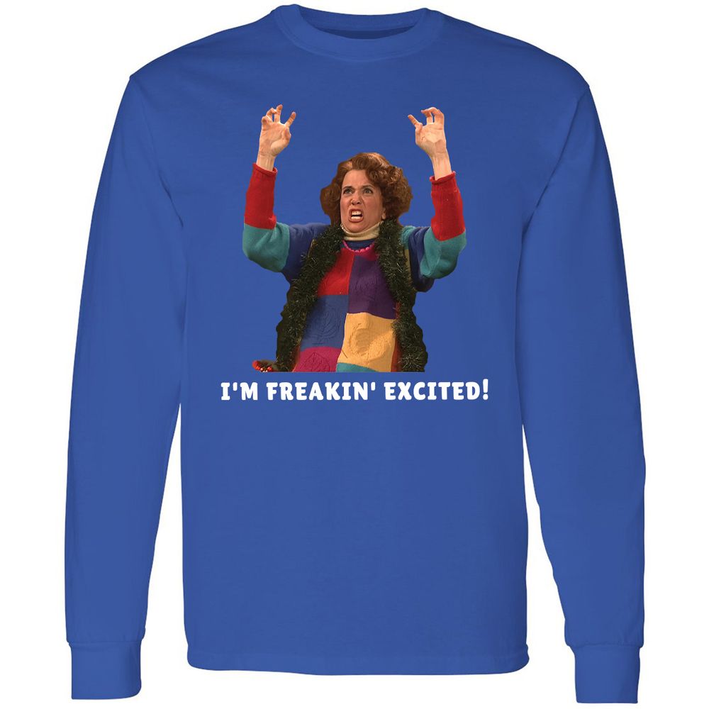 Long Sleeve T-Shirt - 7VS7ZPPQ - Royal - 8
