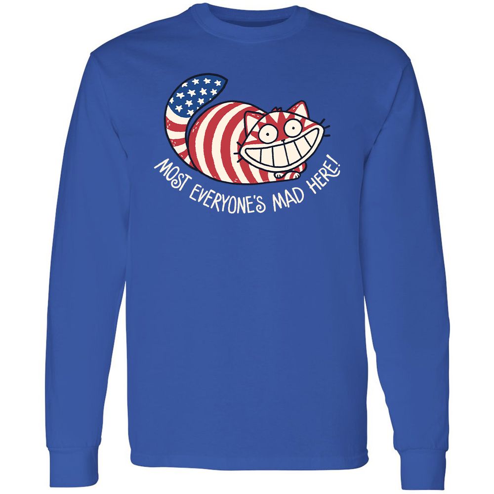 Long Sleeve T-Shirt - 8M8FTHQK - Royal - 8