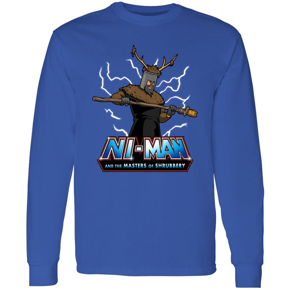 Long Sleeve T-Shirt - VQP7FLNS - Royal - 8