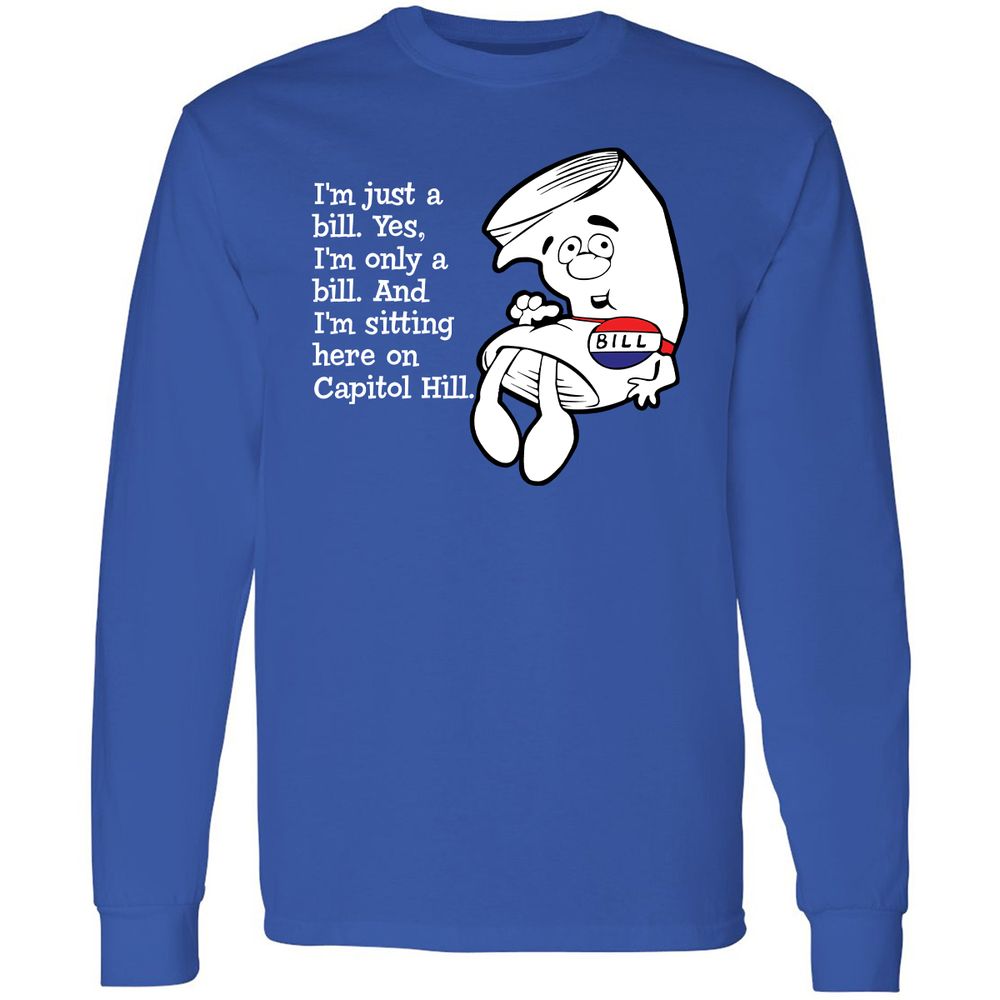 Long Sleeve T-Shirt - LQAYW2Q9 - Royal - 8