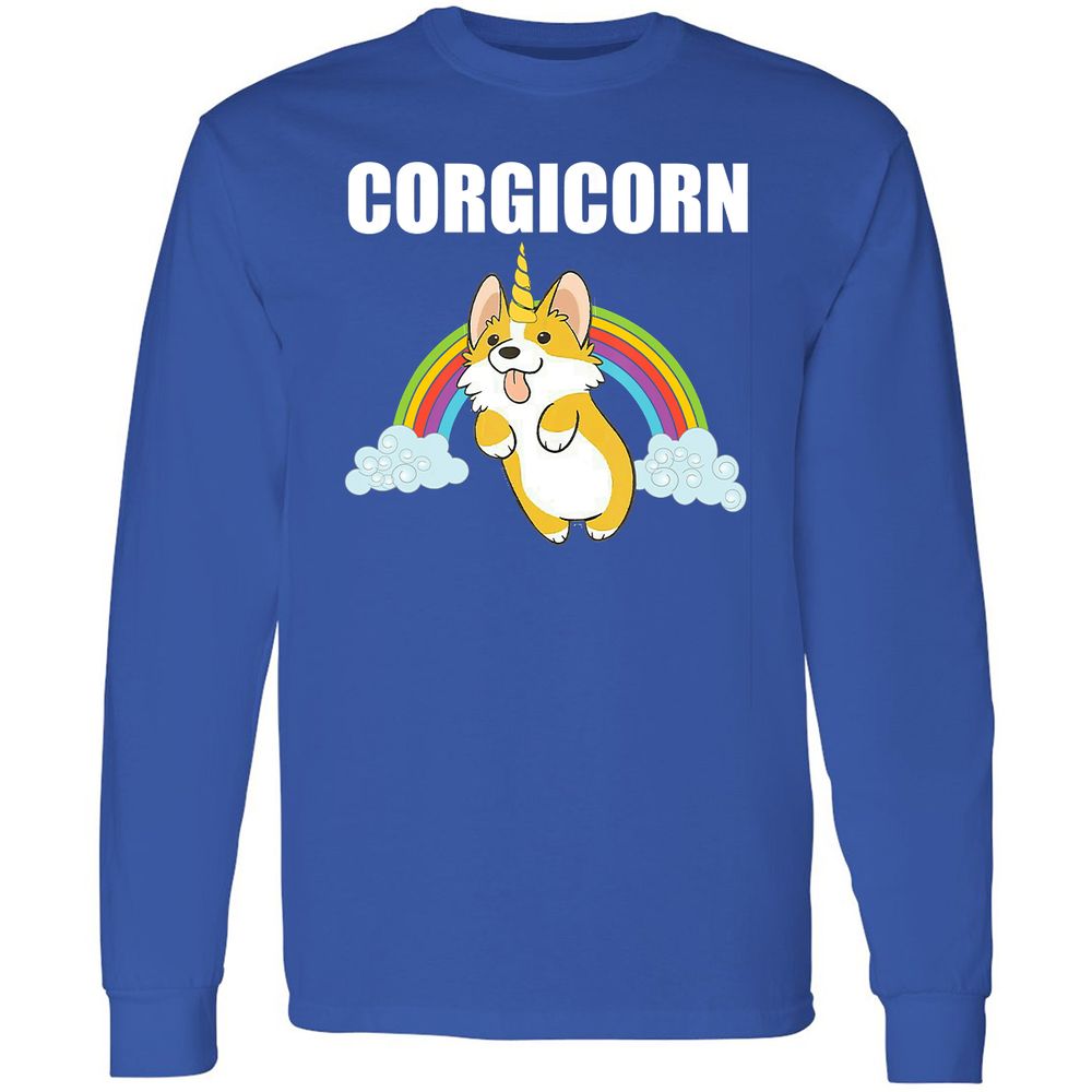 Long Sleeve T-Shirt - U36QR577 - Royal - 8