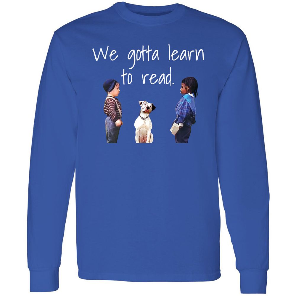 Long Sleeve T-Shirt - RYQDVGTZ - Royal - 8