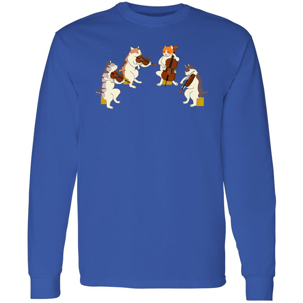 Long Sleeve T-Shirt - V2KNZXWS - Royal - 8