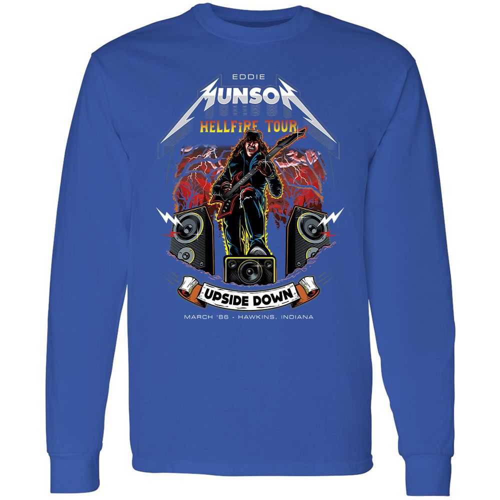 Long Sleeve T-Shirt - MVSTPU5Z - Royal - 8