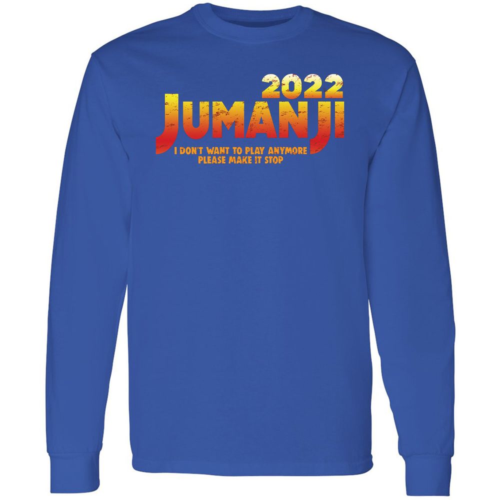 Long Sleeve T-Shirt - WD7WBZV5 - Royal - 8