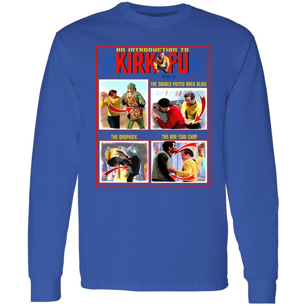 Long Sleeve T-Shirt - 5WFM8AAF - Royal - 8