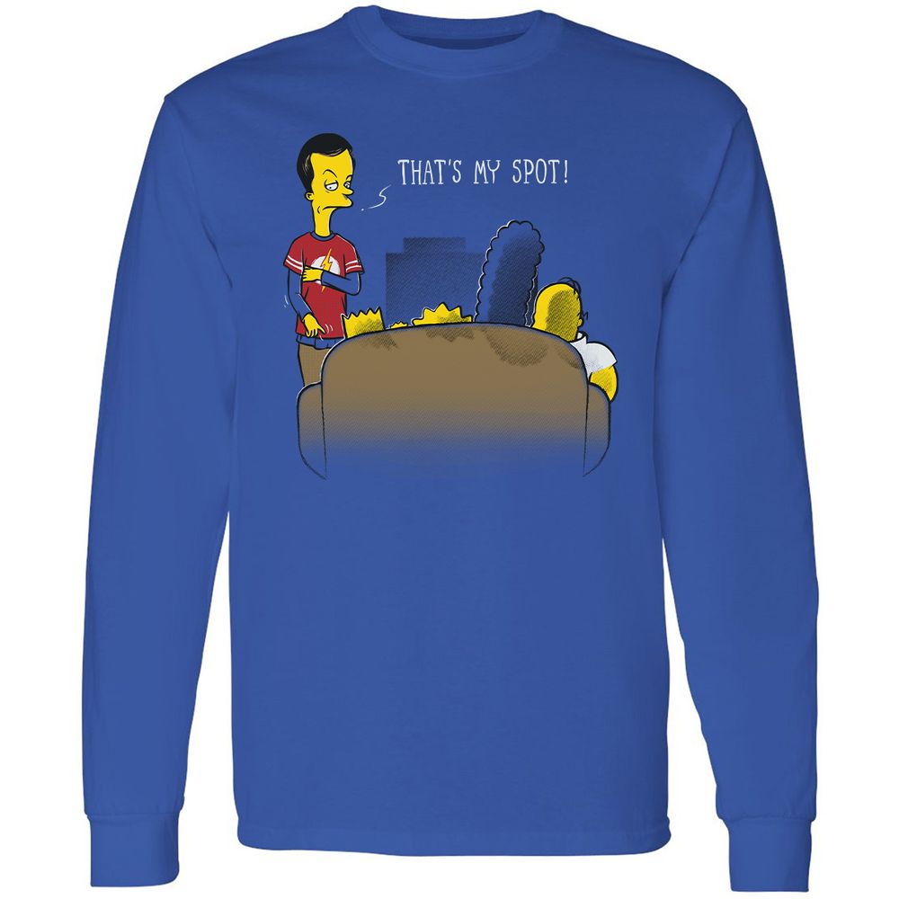 Long Sleeve T-Shirt - ZBW9ZUUL - Royal - 8