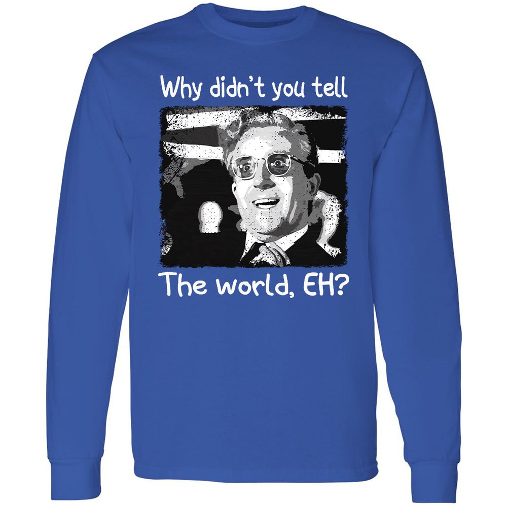Long Sleeve T-Shirt - 9W6FSHWG - Royal - 8