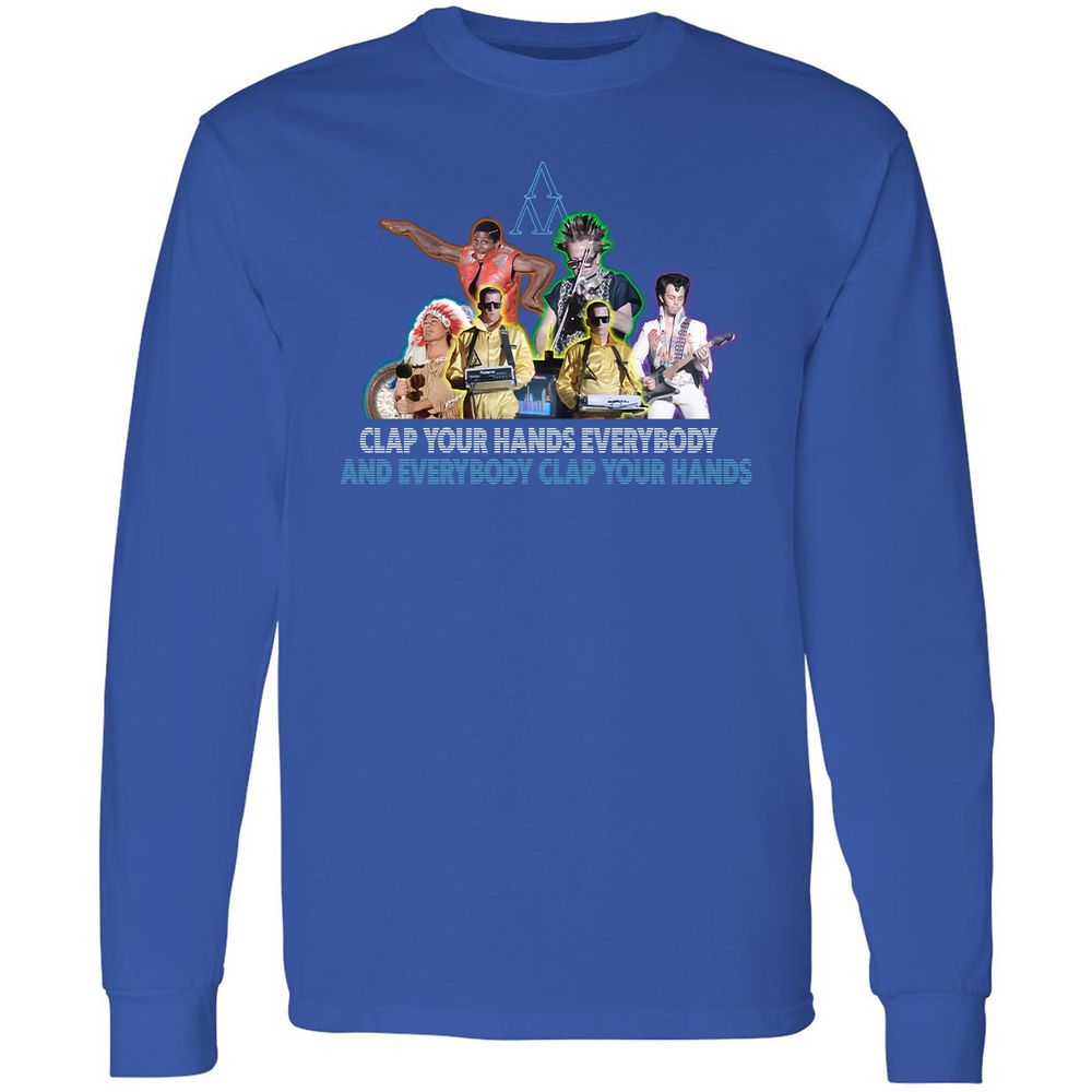 Long Sleeve T-Shirt - GZVCZ2K9 - Royal - 8