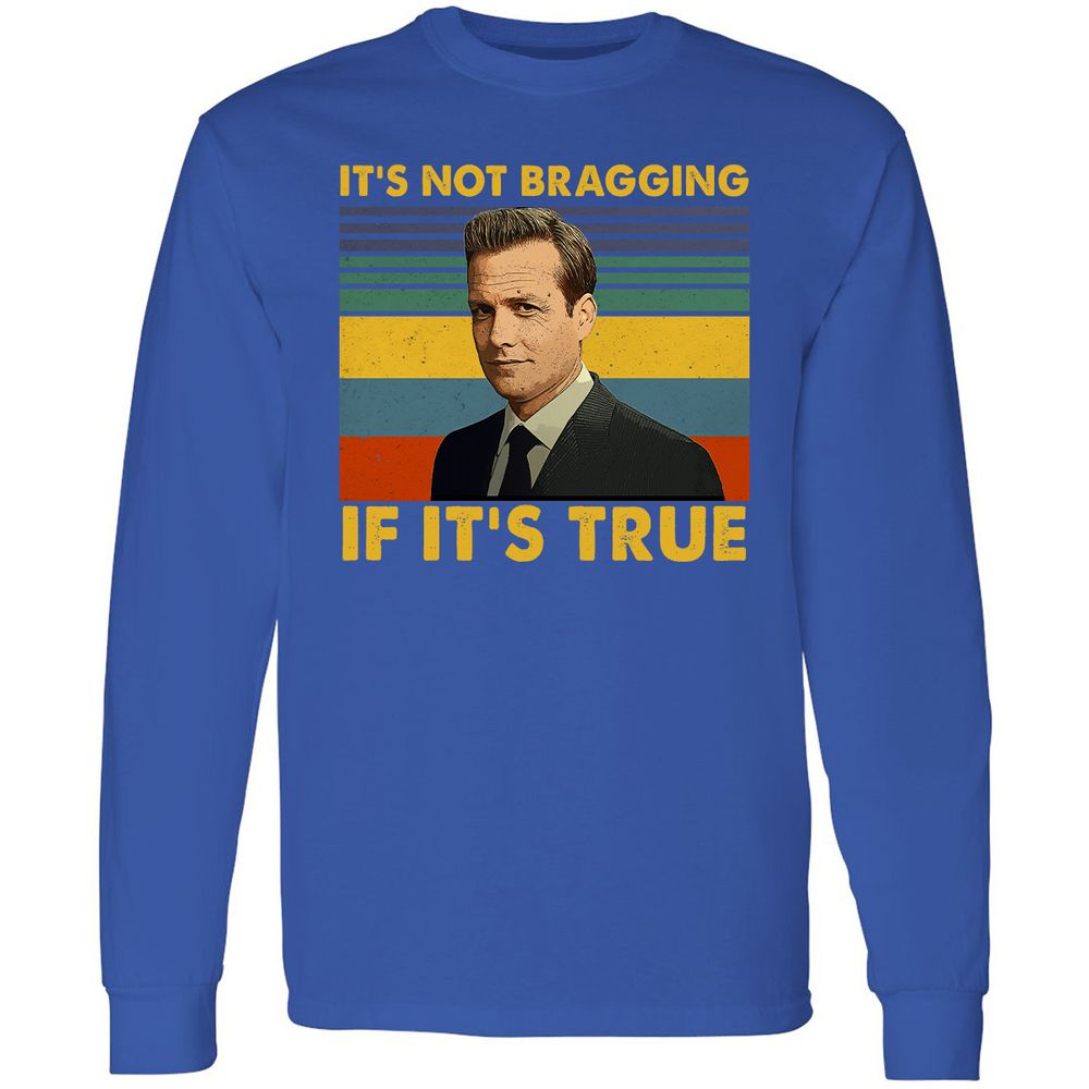 Long Sleeve T-Shirt - Q5EEFYQA - Royal - 8