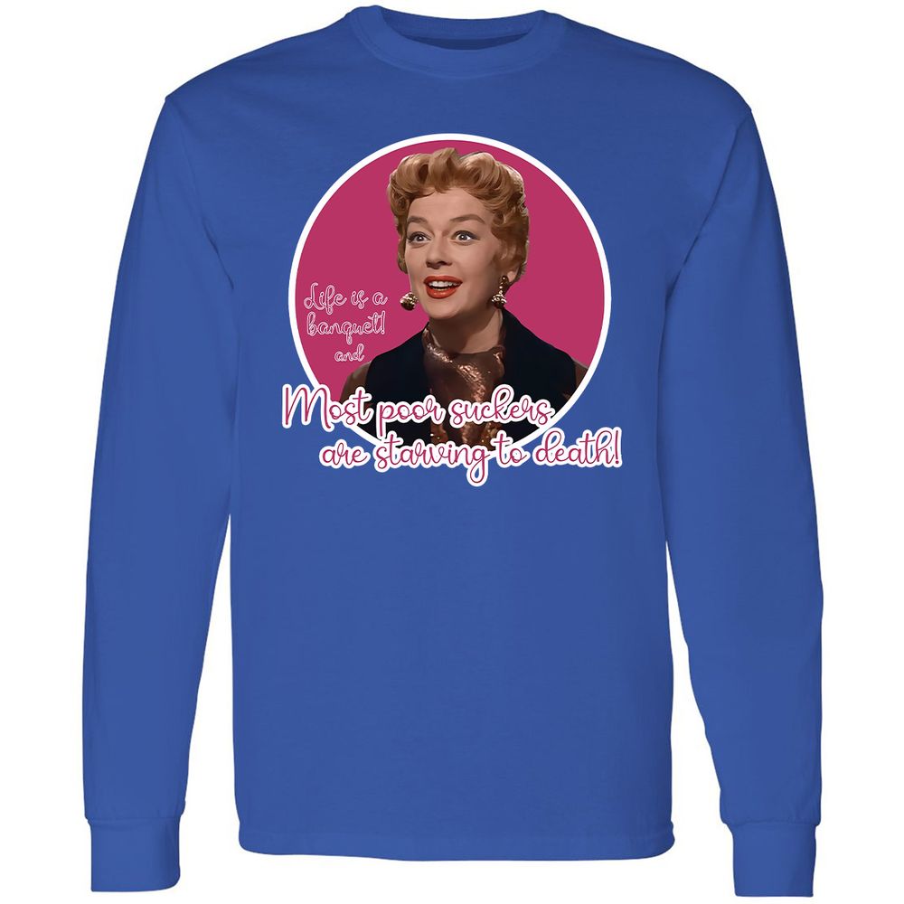 Long Sleeve T-Shirt - 6BZ57KLD - Royal - 8