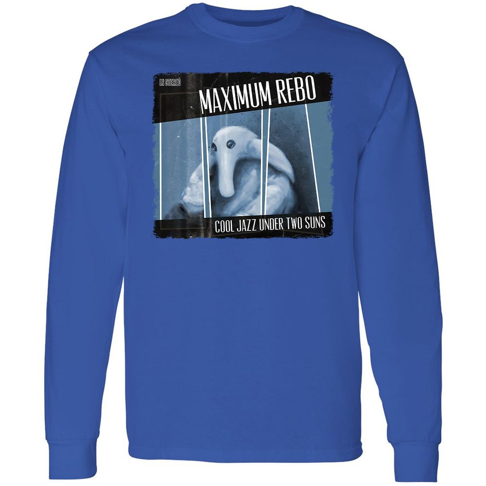 Long Sleeve T-Shirt - 3BNV538J - Royal - 8