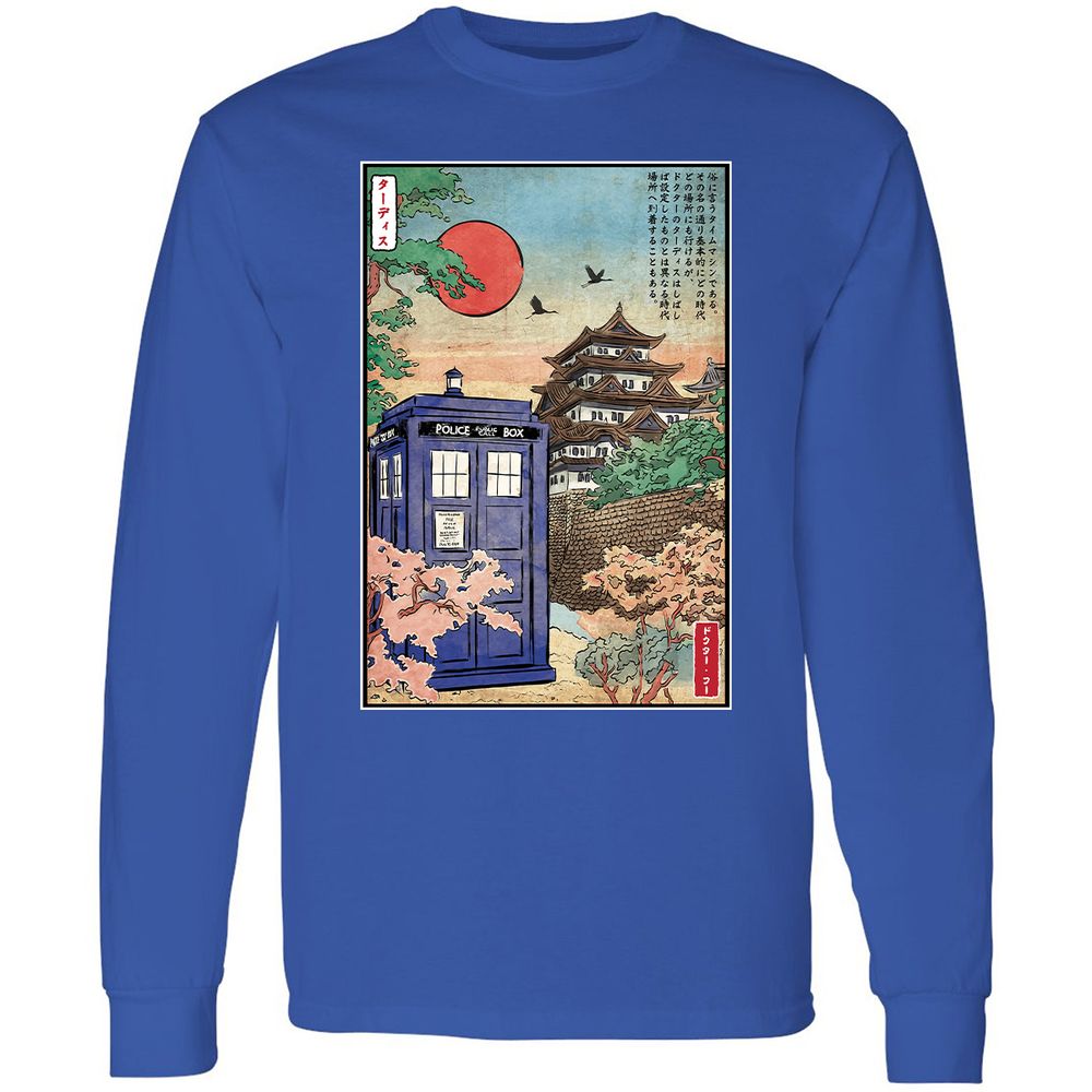 Long Sleeve T-Shirt - 825XUB3S - Royal - 8