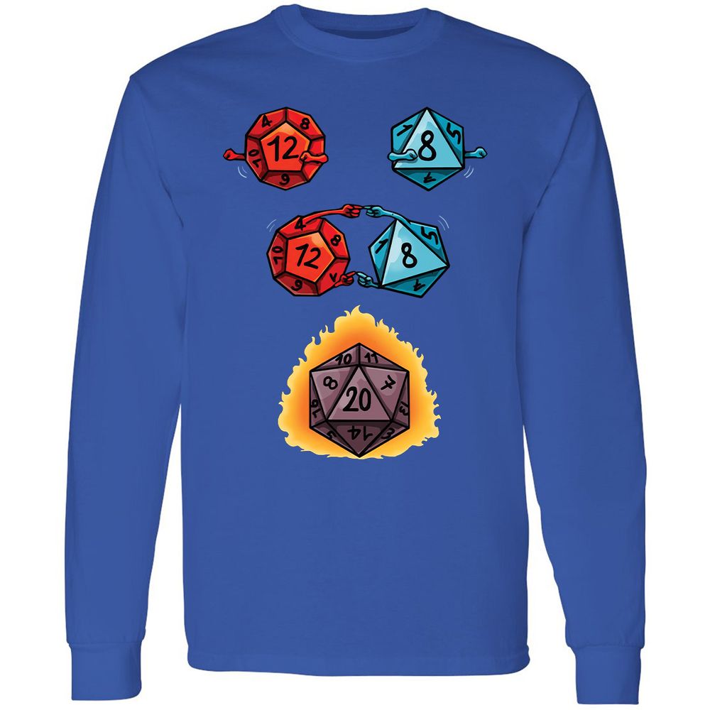 Long Sleeve T-Shirt - YUVQ2WWD - Royal - 8