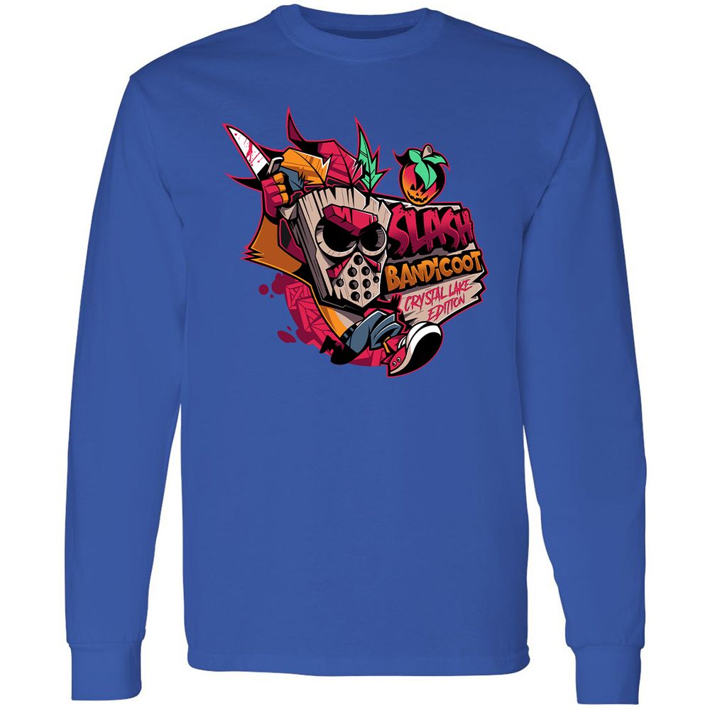 Long Sleeve T-Shirt - FLMZM9L1 - Royal - 8