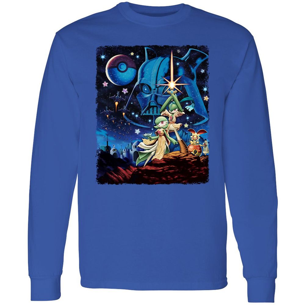 Long Sleeve T-Shirt - 34RGGZTE - Royal - 8