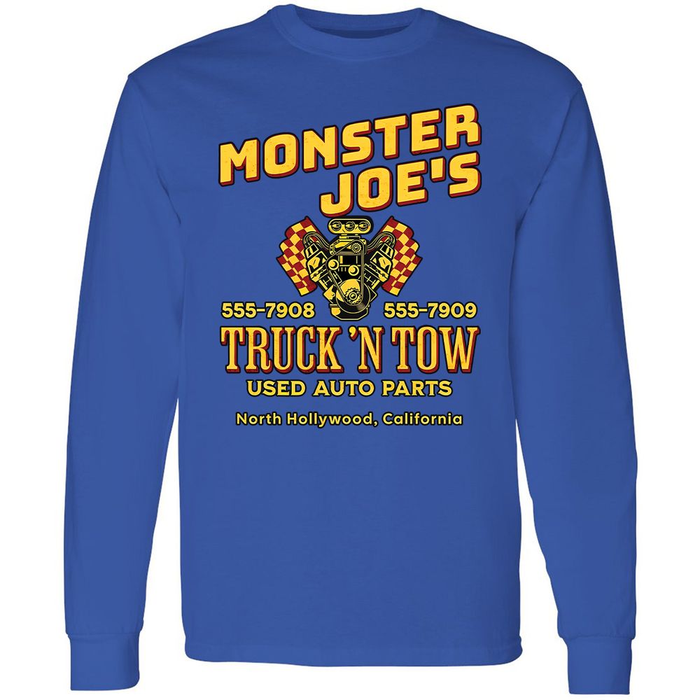 Long Sleeve T-Shirt - HH9ZJVM1 - Royal - 8