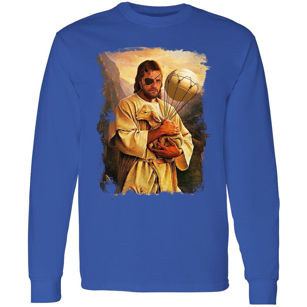 Long Sleeve T-Shirt - M2H4SXZW - Royal - 8