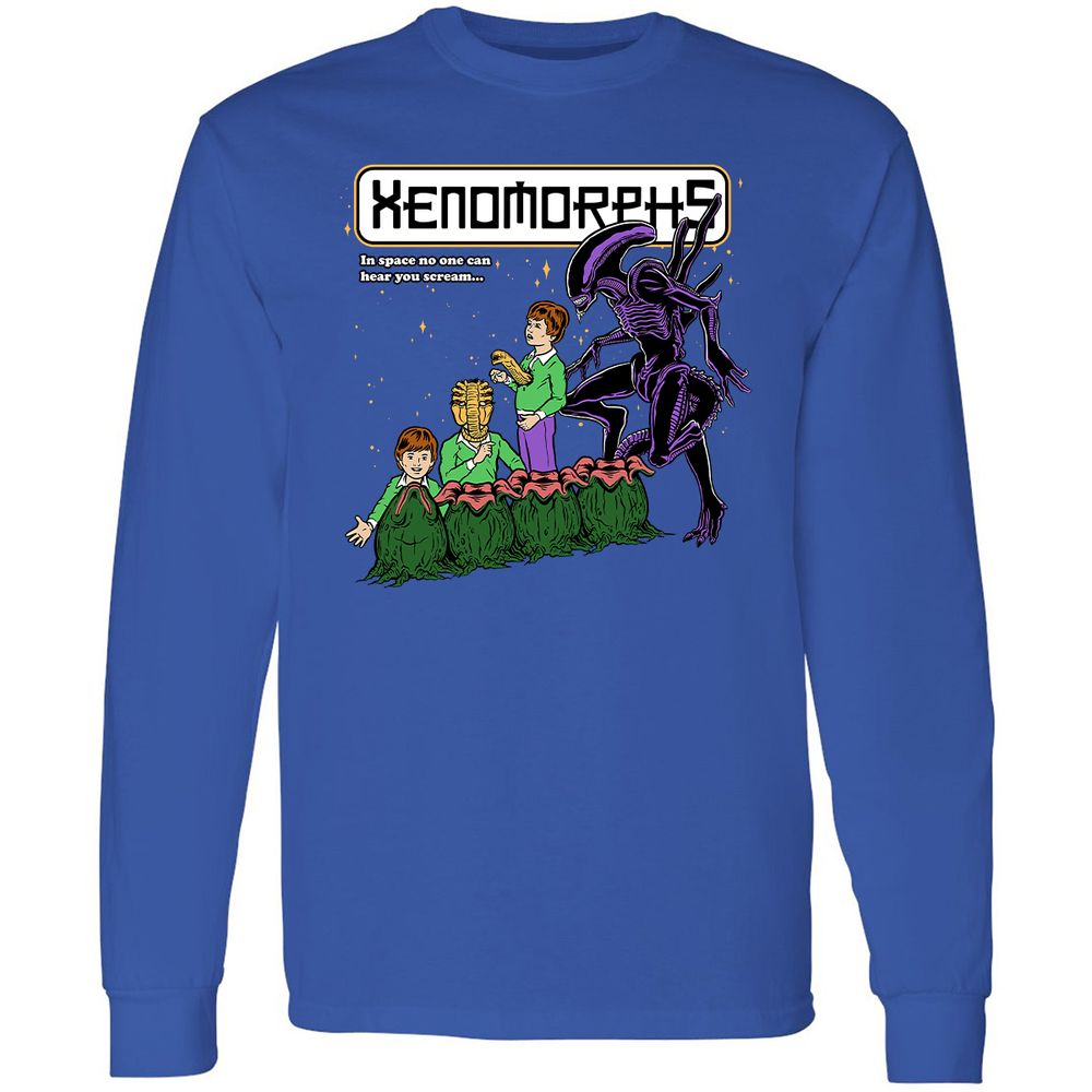 Long Sleeve T-Shirt - VRVXW8ZS - Royal - 8