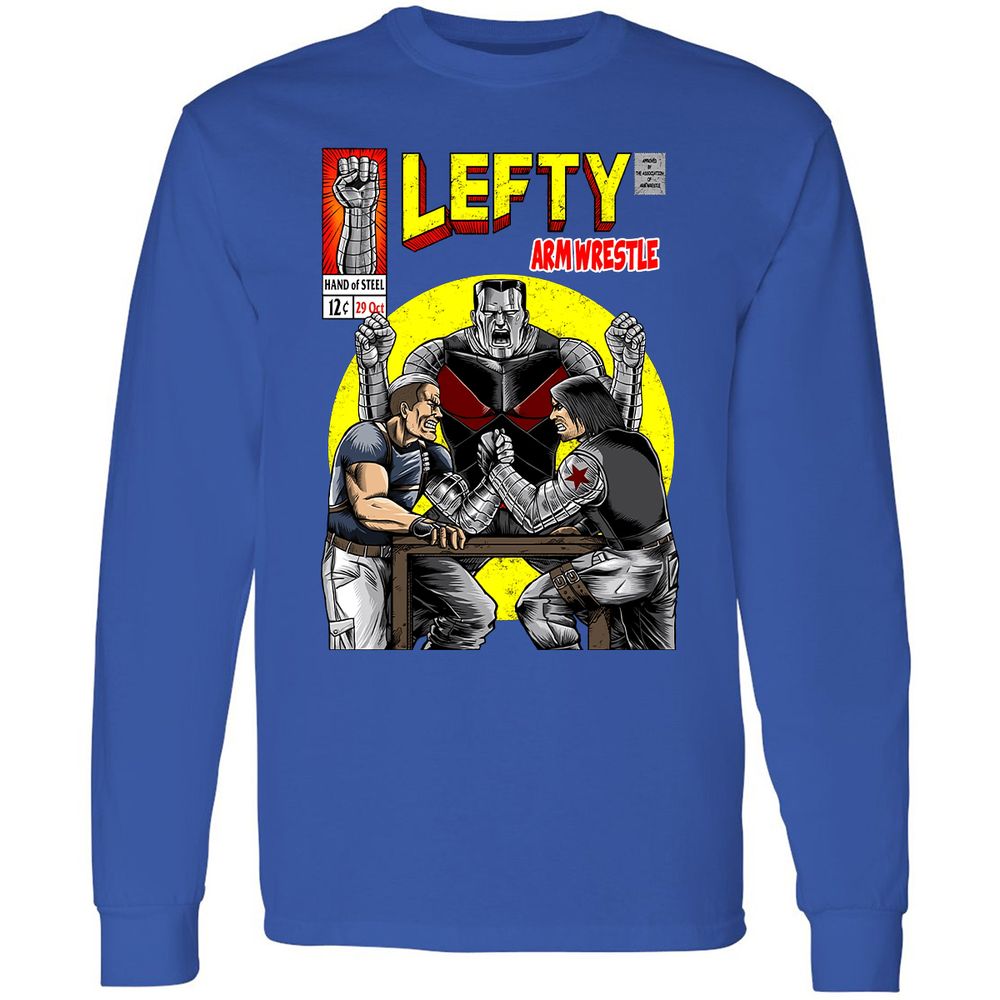 Long Sleeve T-Shirt - F9HFDWZV - Royal - 8