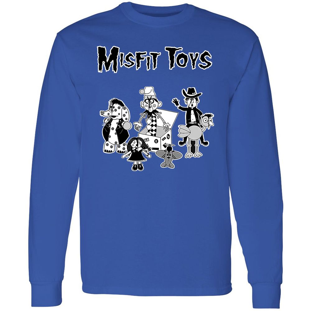 Long Sleeve T-Shirt - QFQV8SL2 - Royal - 8