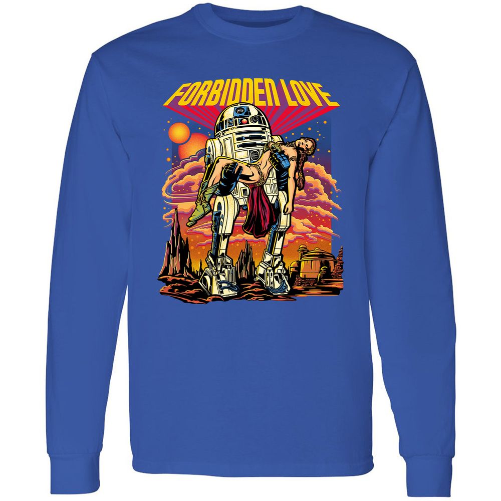 Long Sleeve T-Shirt - WRZ1HTYE - Royal - 8