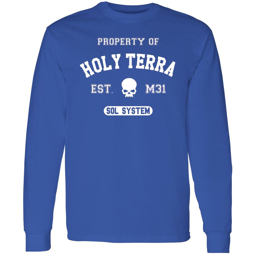Long Sleeve T-Shirt - 7714S7HW - Royal - 8