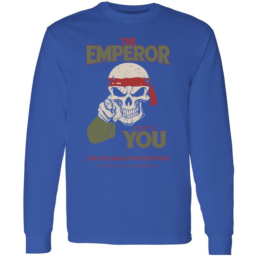 Long Sleeve T-Shirt - X6531H7H - Royal - 8