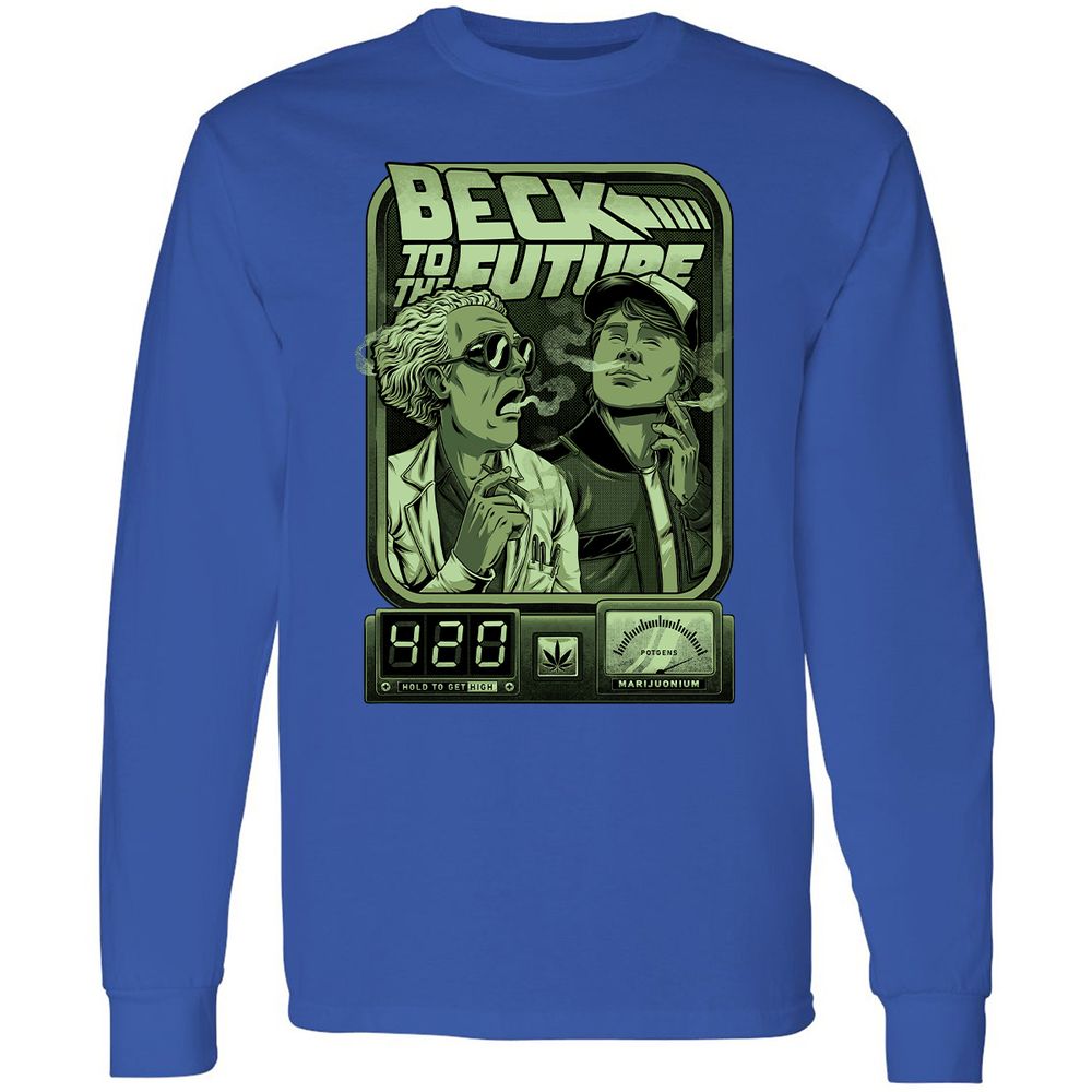 Long Sleeve T-Shirt - XB1YX1N9 - Royal - 8