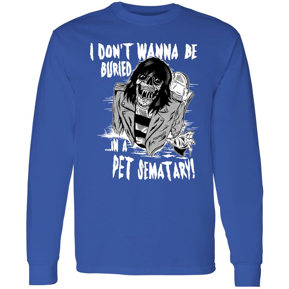 Long Sleeve T-Shirt - XJ6X8D3Z - Royal - 8