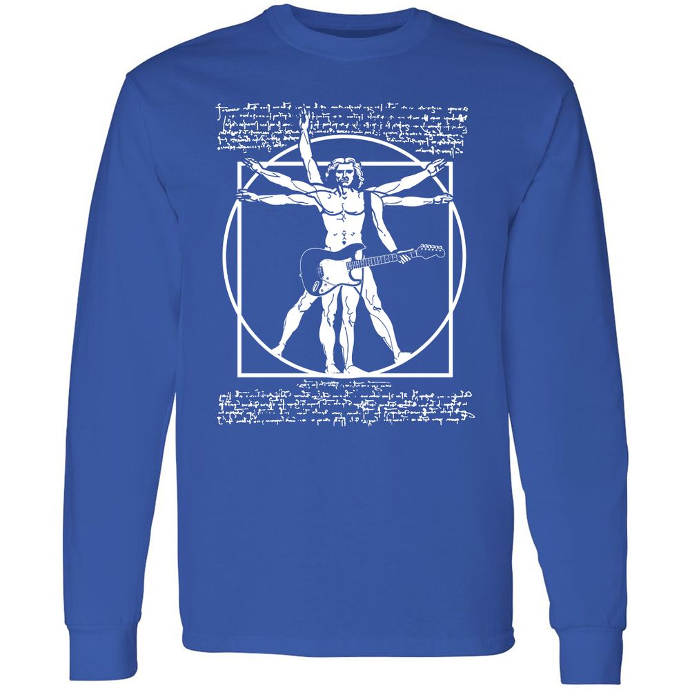 Long Sleeve T-Shirt - ZQKTWMJ1 - Royal - 8