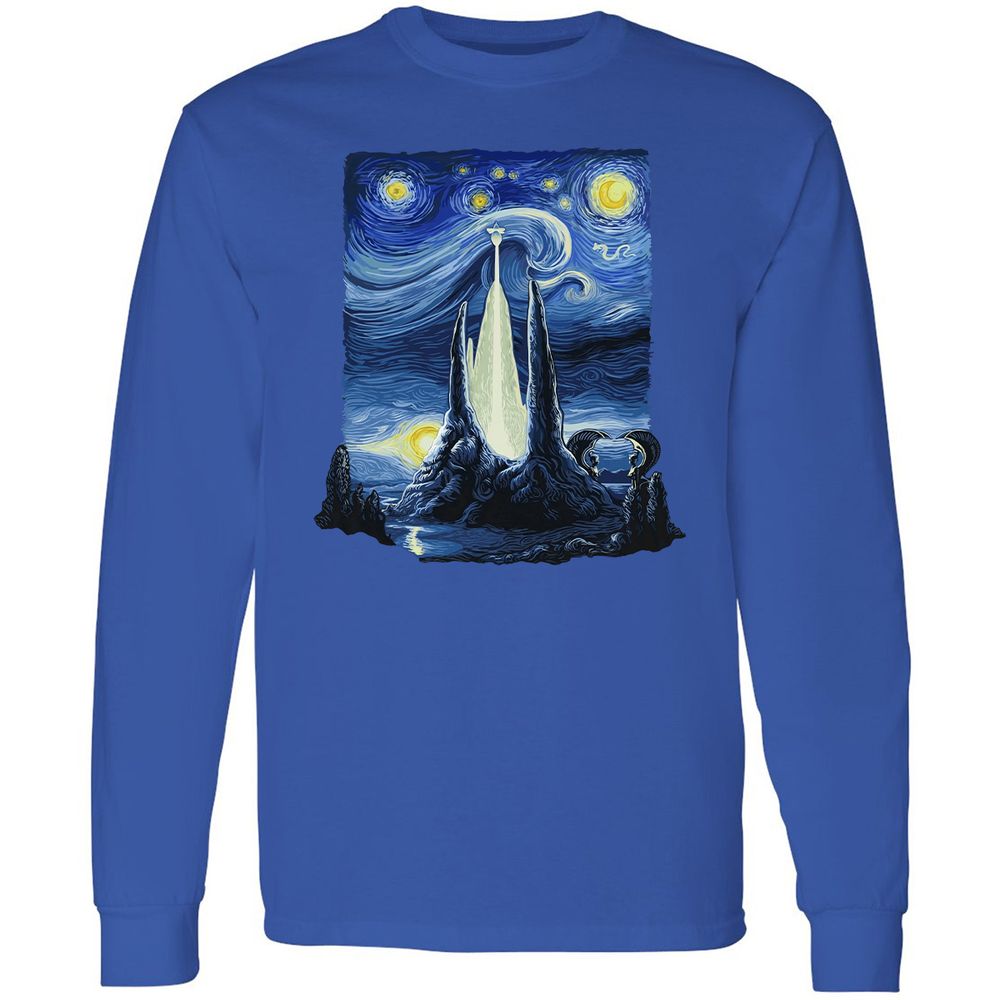 Long Sleeve T-Shirt - 8FXWWQJH - Royal - 8