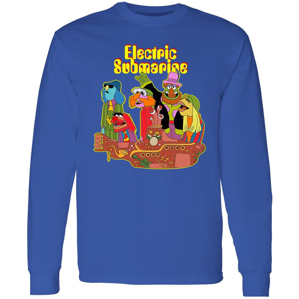 Long Sleeve T-Shirt - ATH94HUB - Royal - 8