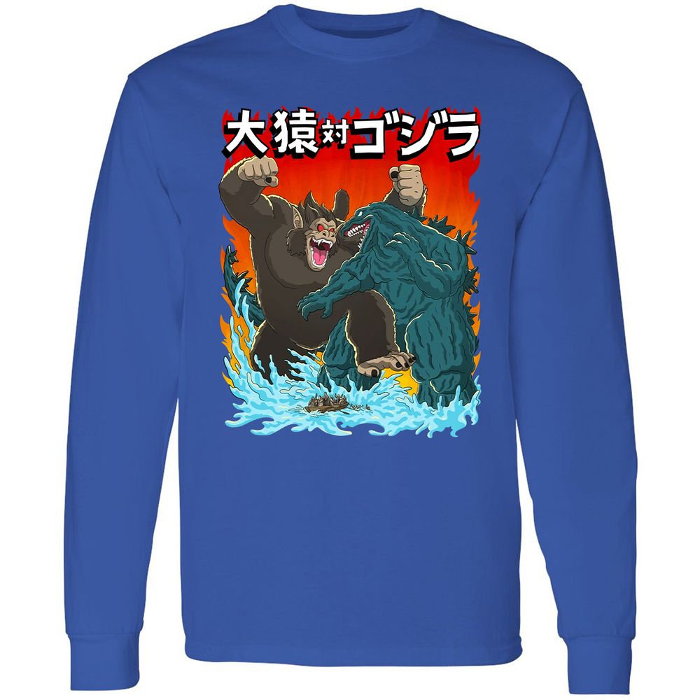Long Sleeve T-Shirt - BT2KZMQA - Royal - 8