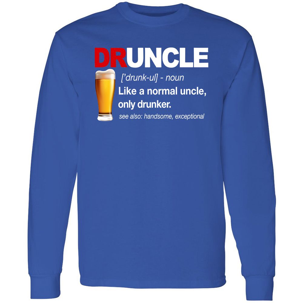 Long Sleeve T-Shirt - TB25TGWJ - Royal - 8