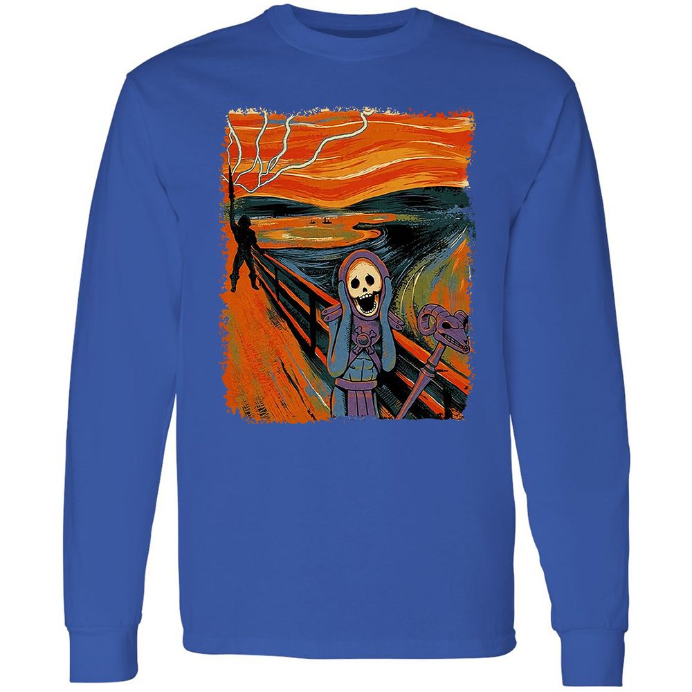 Long Sleeve T-Shirt - QTWS9E9F - Royal - 8